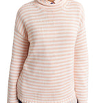 La Ligne Fine Stripe Marina Sweater - Vermillion