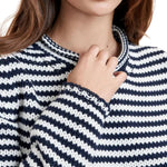 La Ligne Fine Stripe Mini Marina - Vermillion