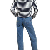 La Ligne Fine Stripe Mini Marina - Vermillion