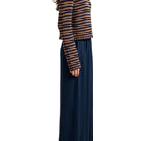 La Ligne Fine Stripe Mini Marina Sweater - Vermillion