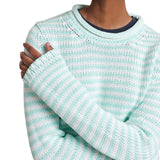La Ligne Fine Stripe Mini Marina Sweater - Vermillion