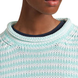La Ligne Fine Stripe Mini Marina Sweater - Vermillion