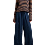 La Ligne Fine Stripe Mini Marina Sweater - Vermillion