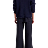 La Ligne Flannel Colby Pant - Vermillion