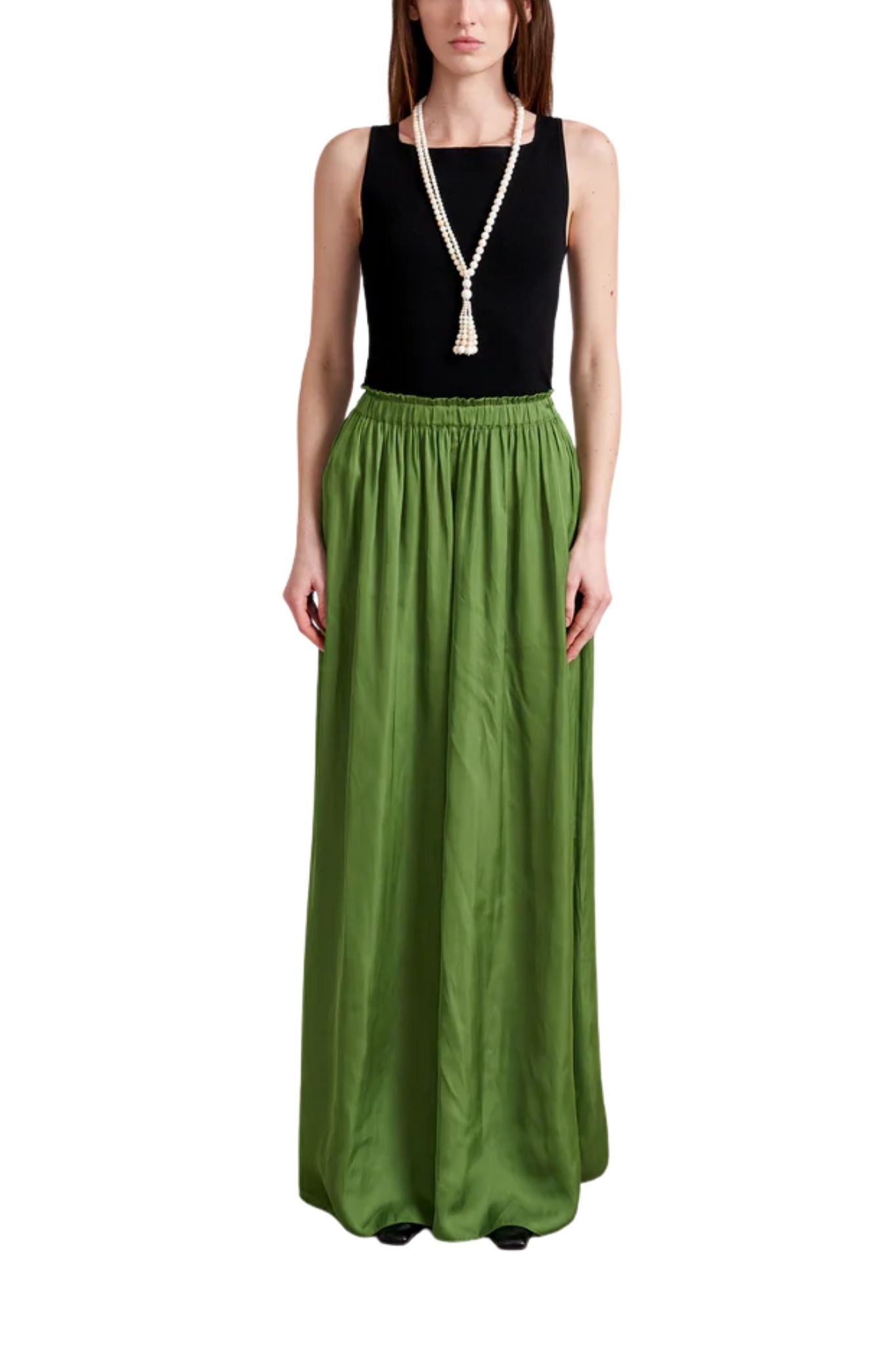 La Ligne Fleur Pant - Vermillion