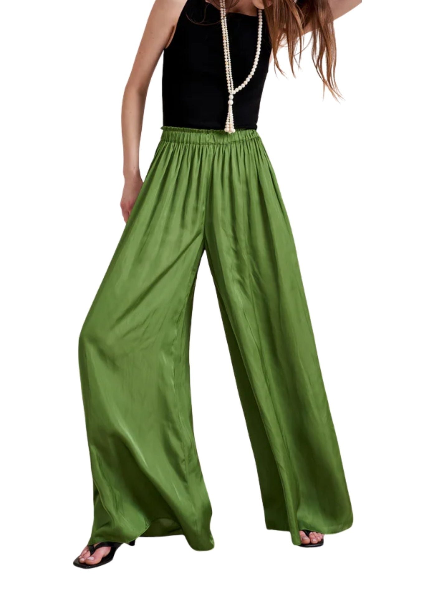 La Ligne Fleur Pant - Vermillion