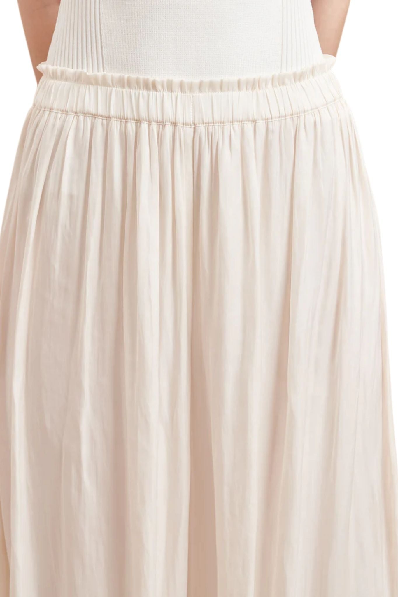 La Ligne Fleur Skirt - Vermillion