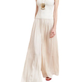 La Ligne Fleur Skirt - Vermillion