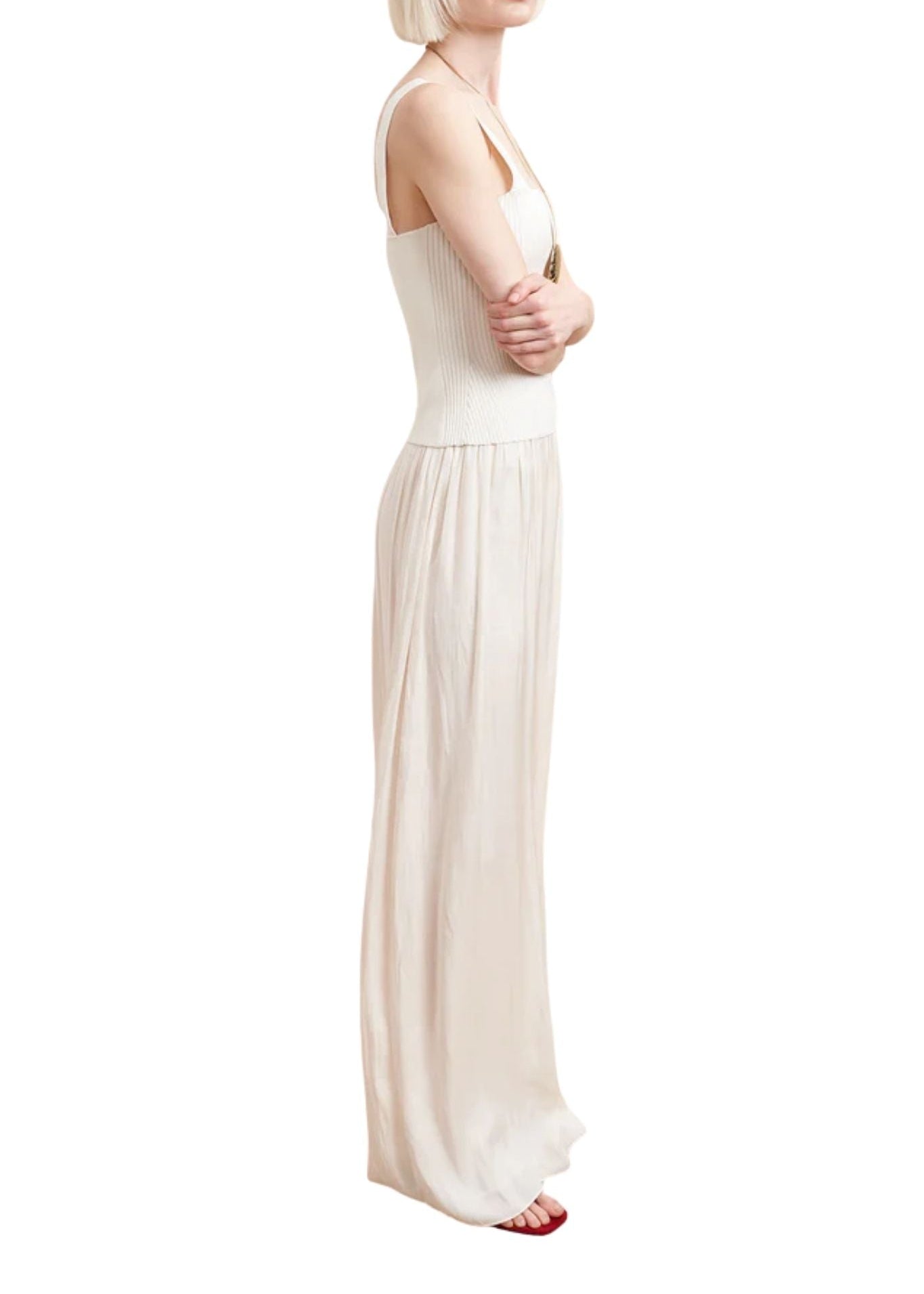 La Ligne Fleur Skirt - Vermillion