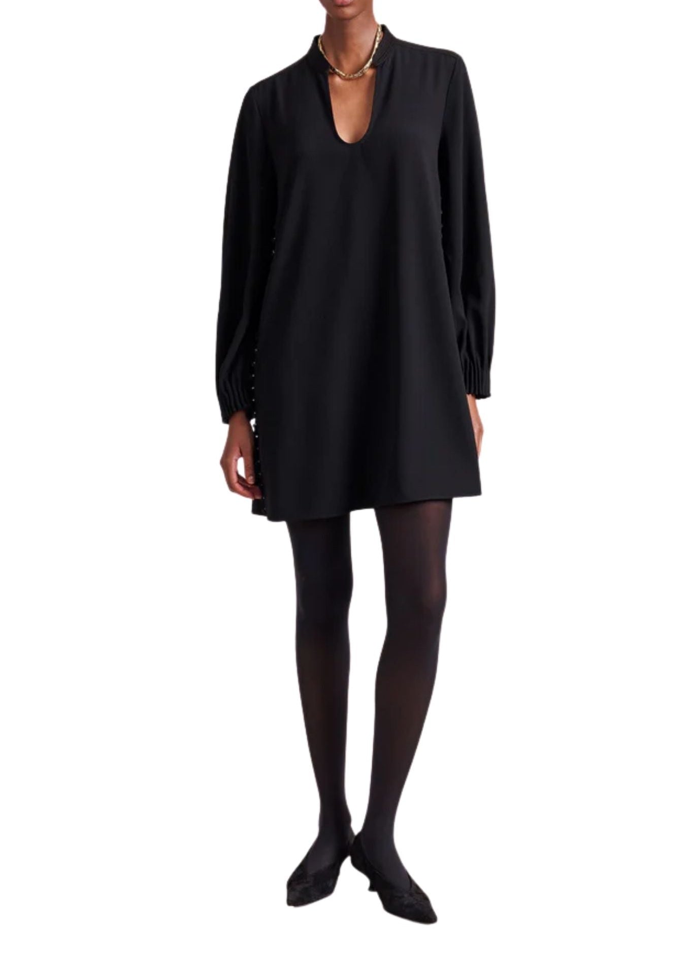 La Ligne Francine Mini Dress - Vermillion