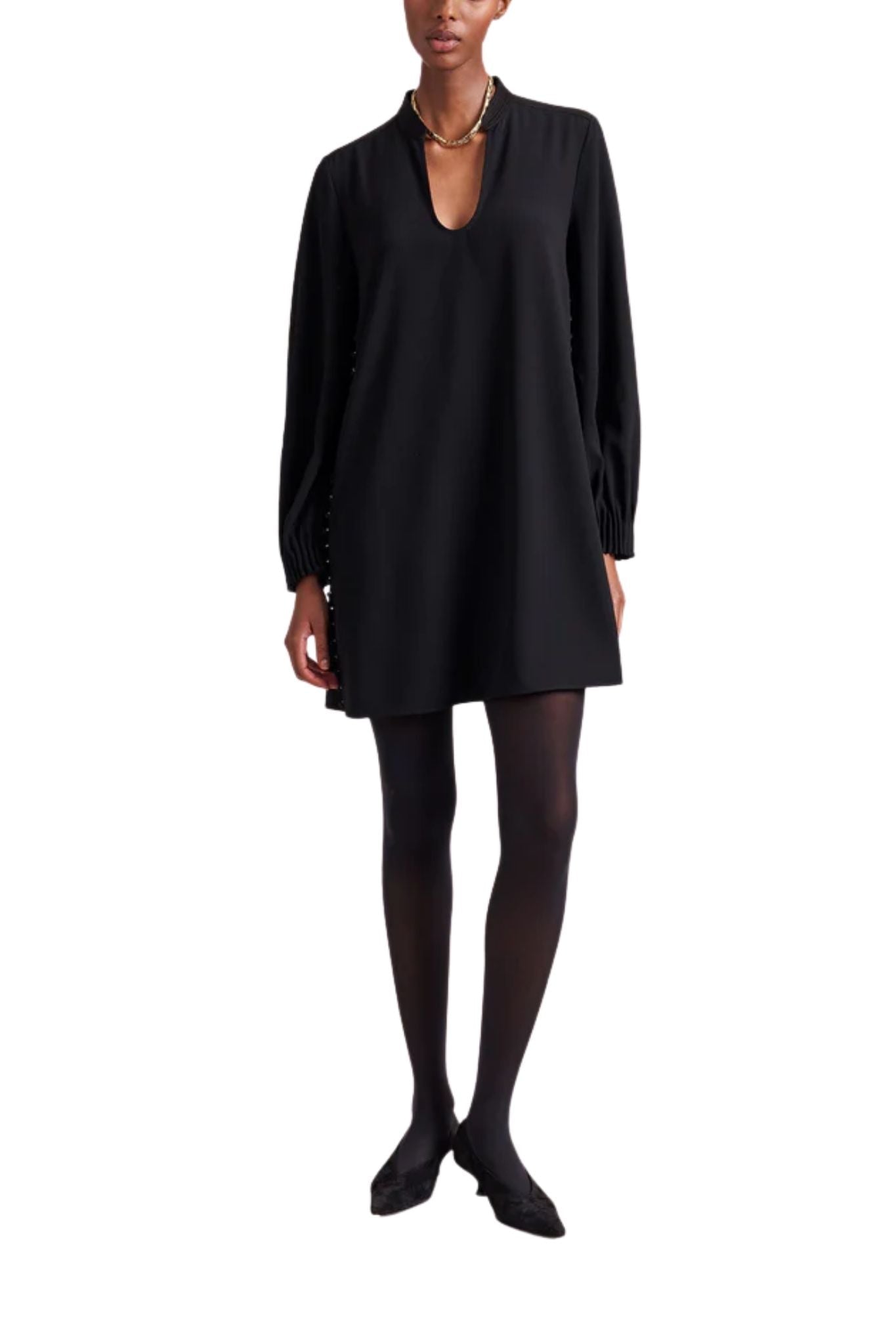 La Ligne Francine Mini Dress - Vermillion