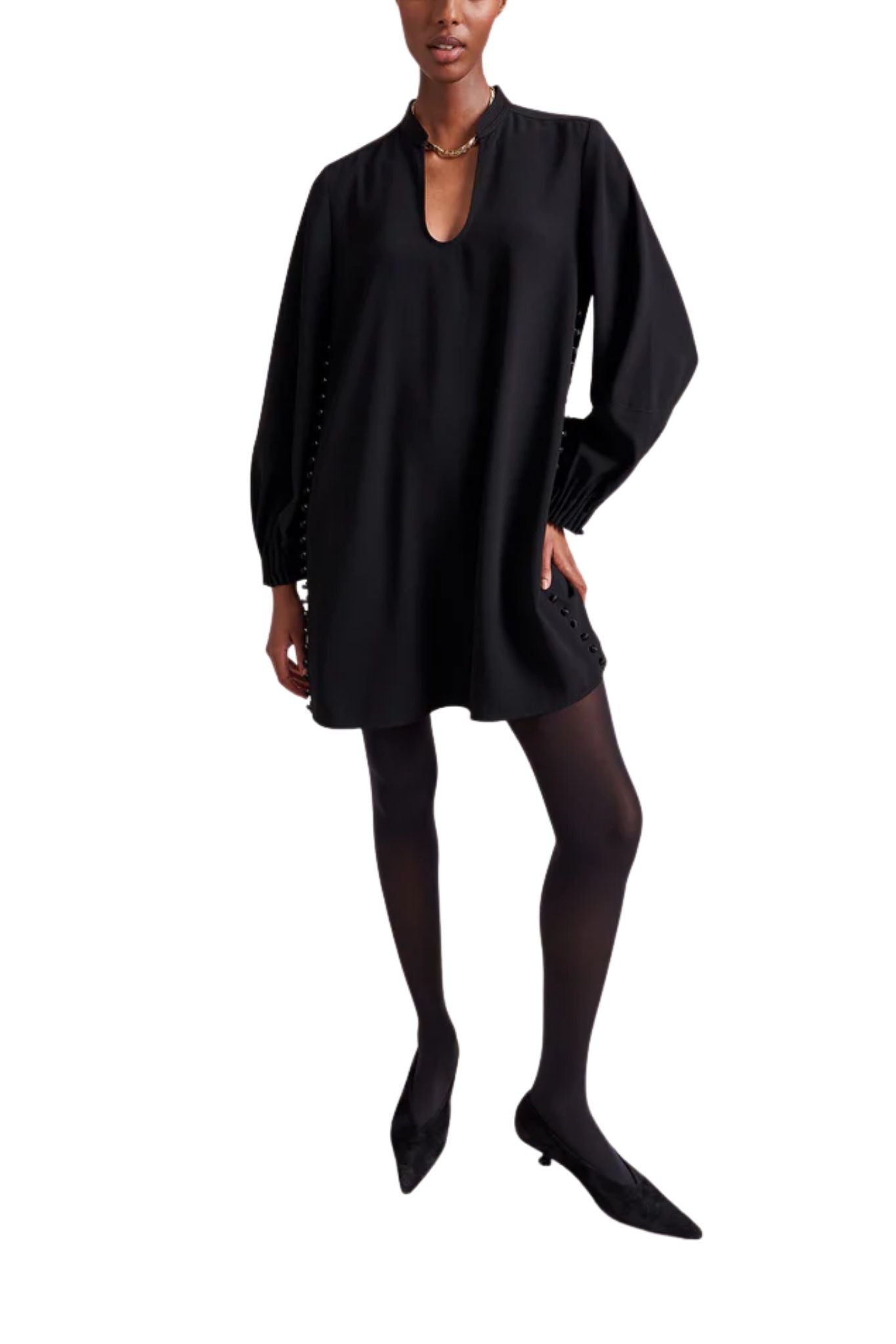 La Ligne Francine Mini Dress - Vermillion