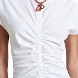 La Ligne Katrel Dress - Vermillion