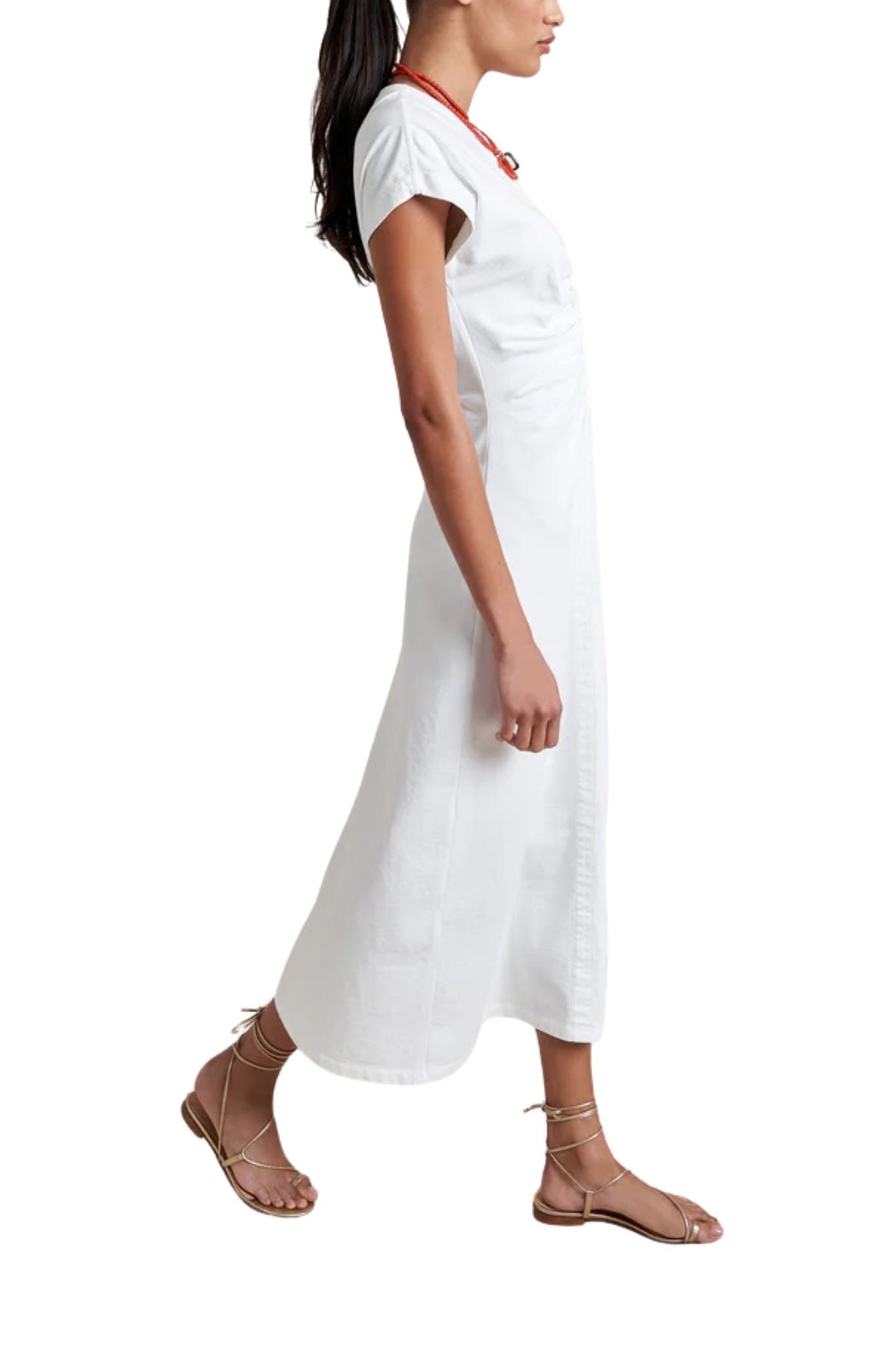 La Ligne Katrel Dress - Vermillion