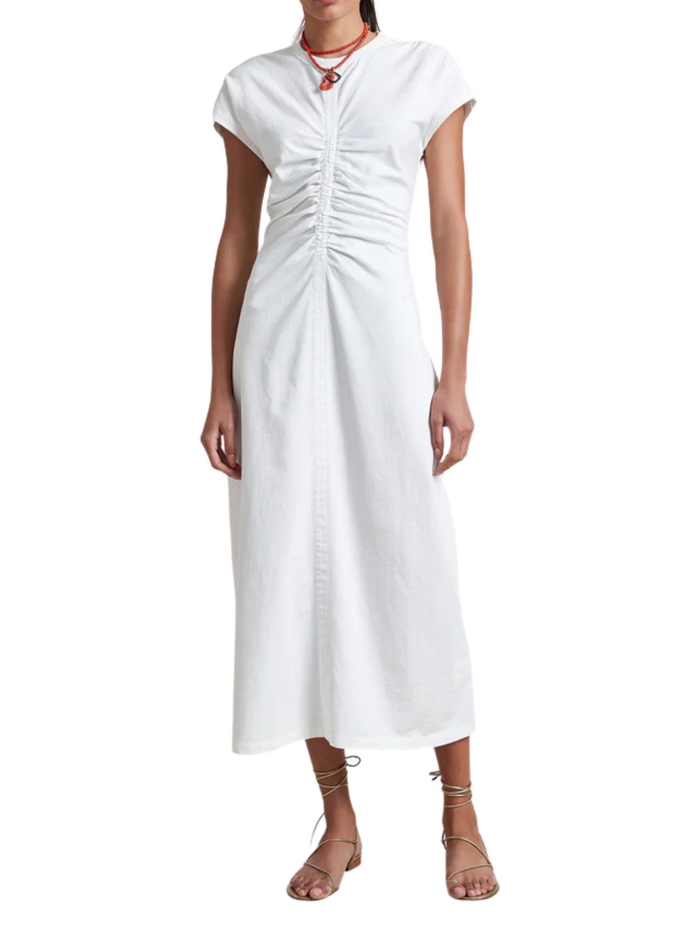 La Ligne Katrel Dress - Vermillion