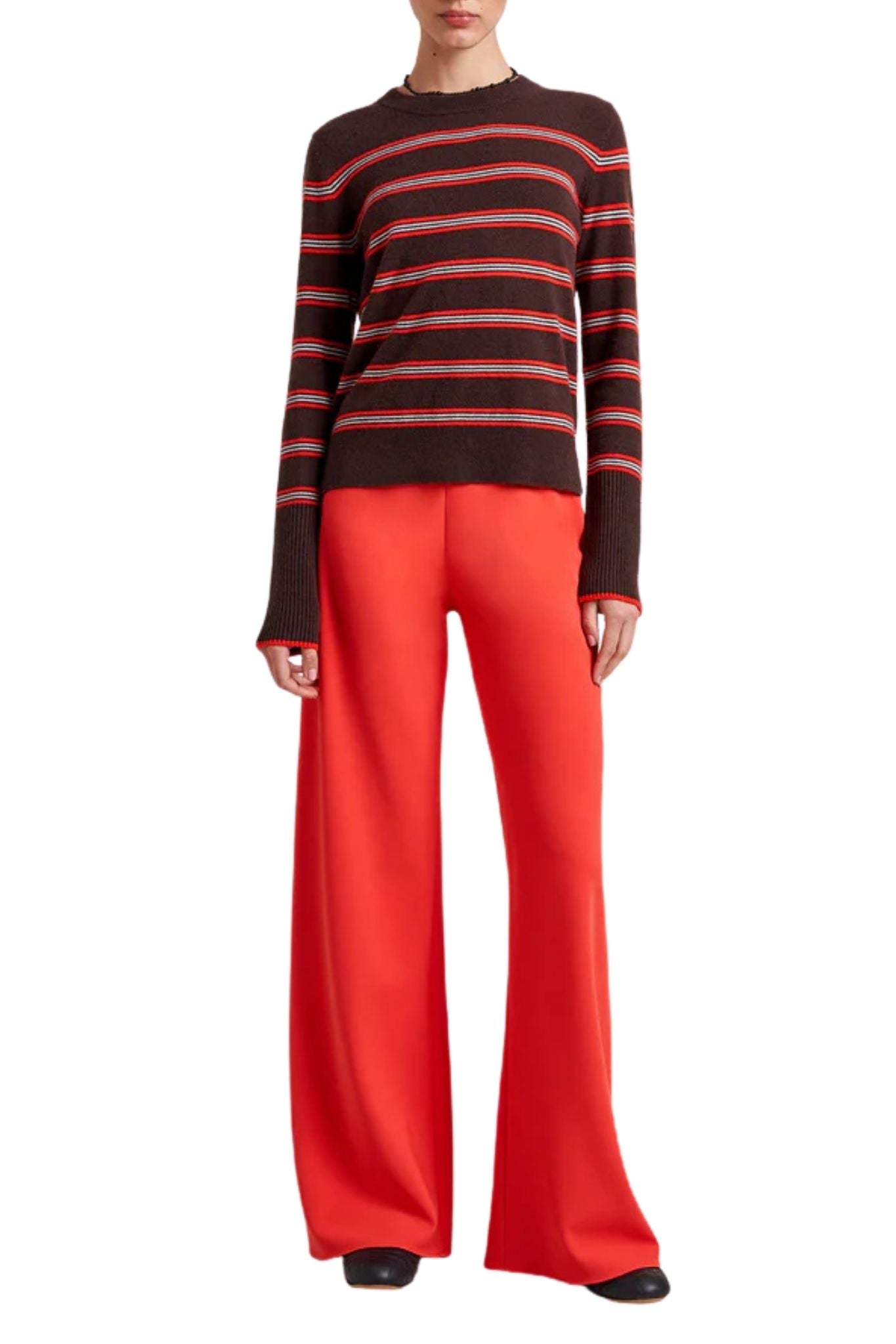 La Ligne Lean Lines Sweater - Vermillion