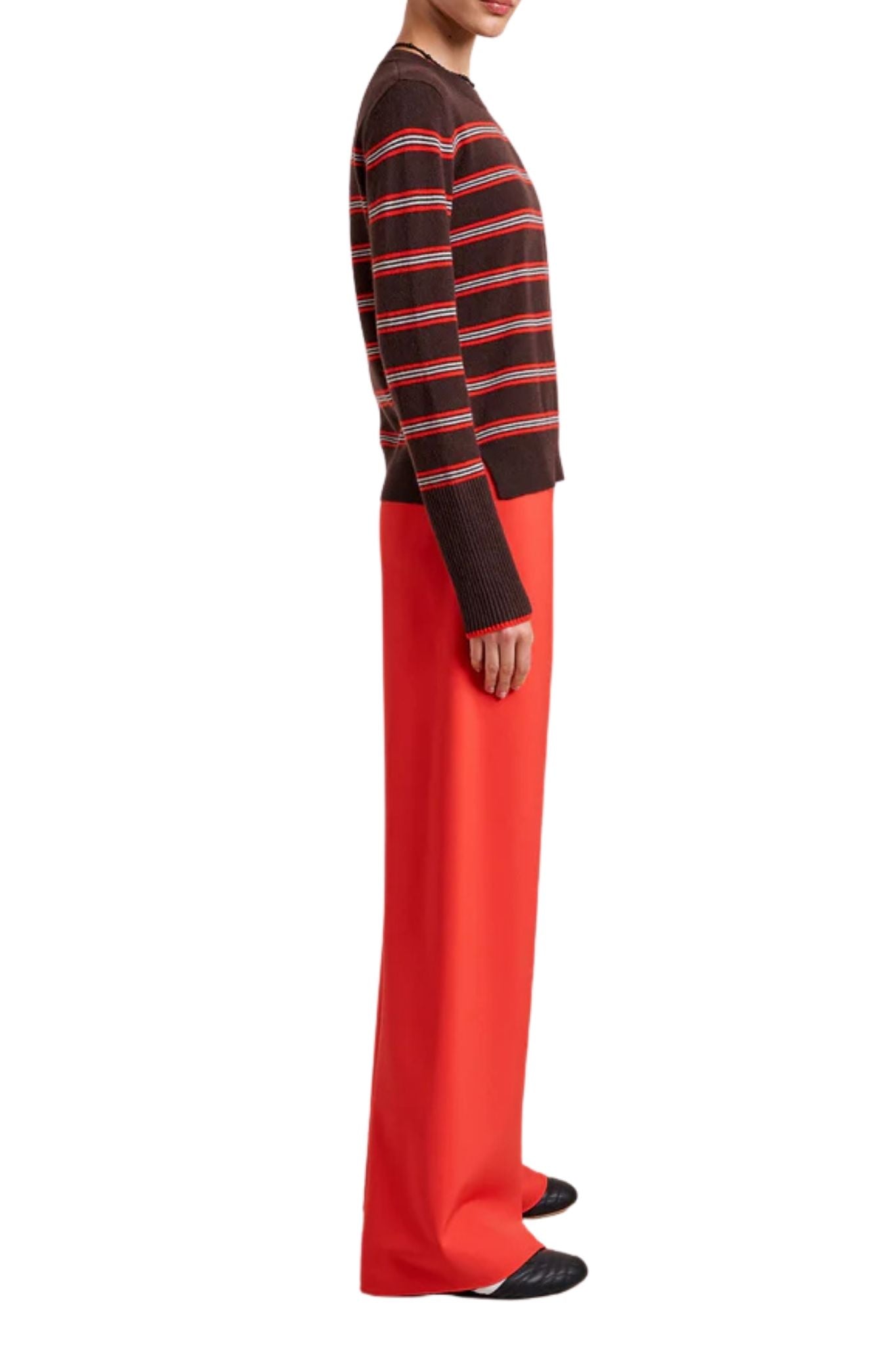 La Ligne Lean Lines Sweater - Vermillion