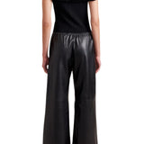 La Ligne Leather Colby Pant - Vermillion