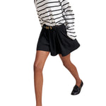 La Ligne Long Sleeve Breton Tee - Vermillion