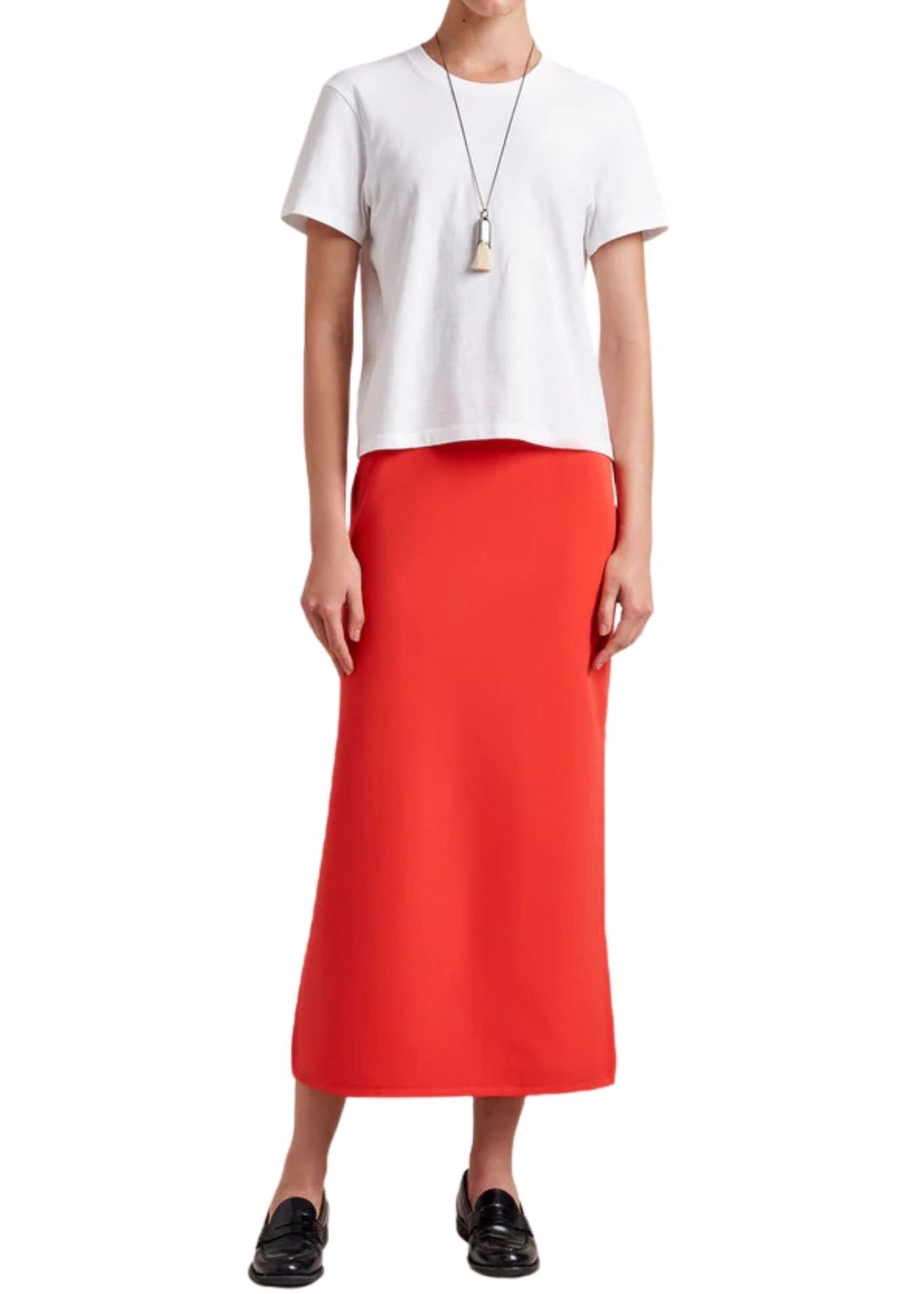 La Ligne Lyon Skirt - Vermillion
