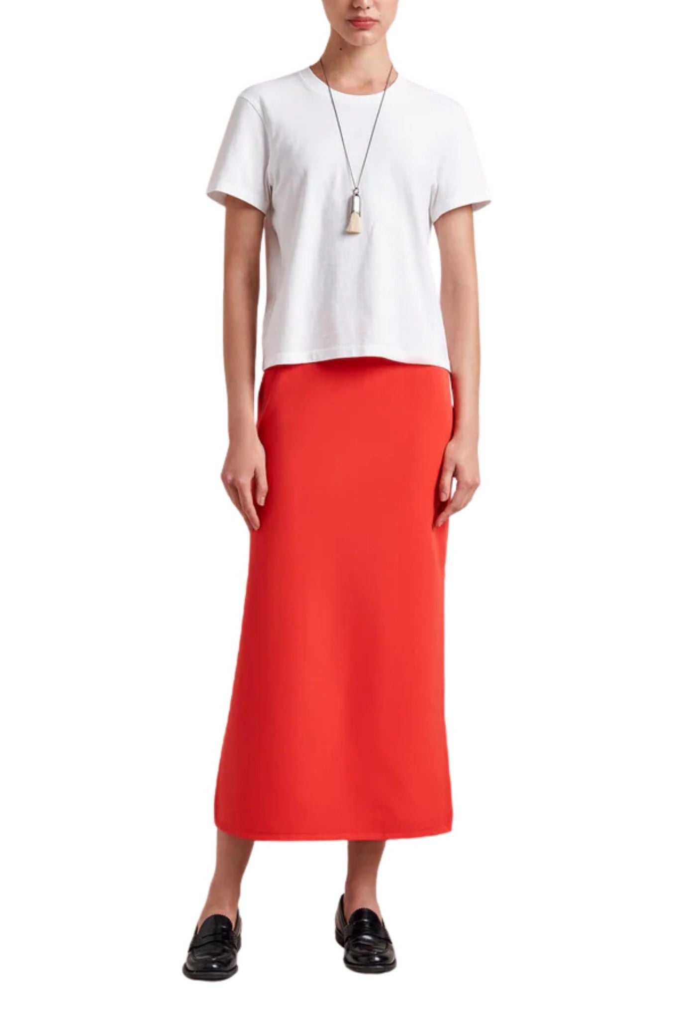 La Ligne Lyon Skirt - Vermillion