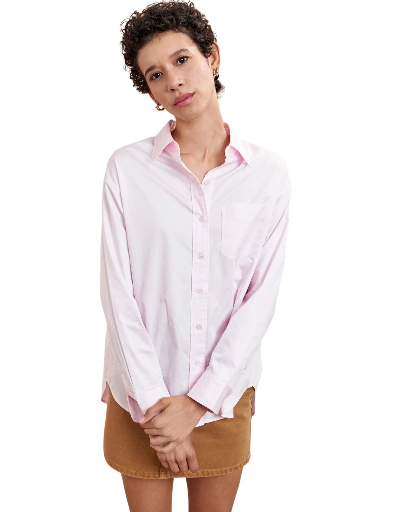 La Ligne Macaulay Shirt - Vermillion