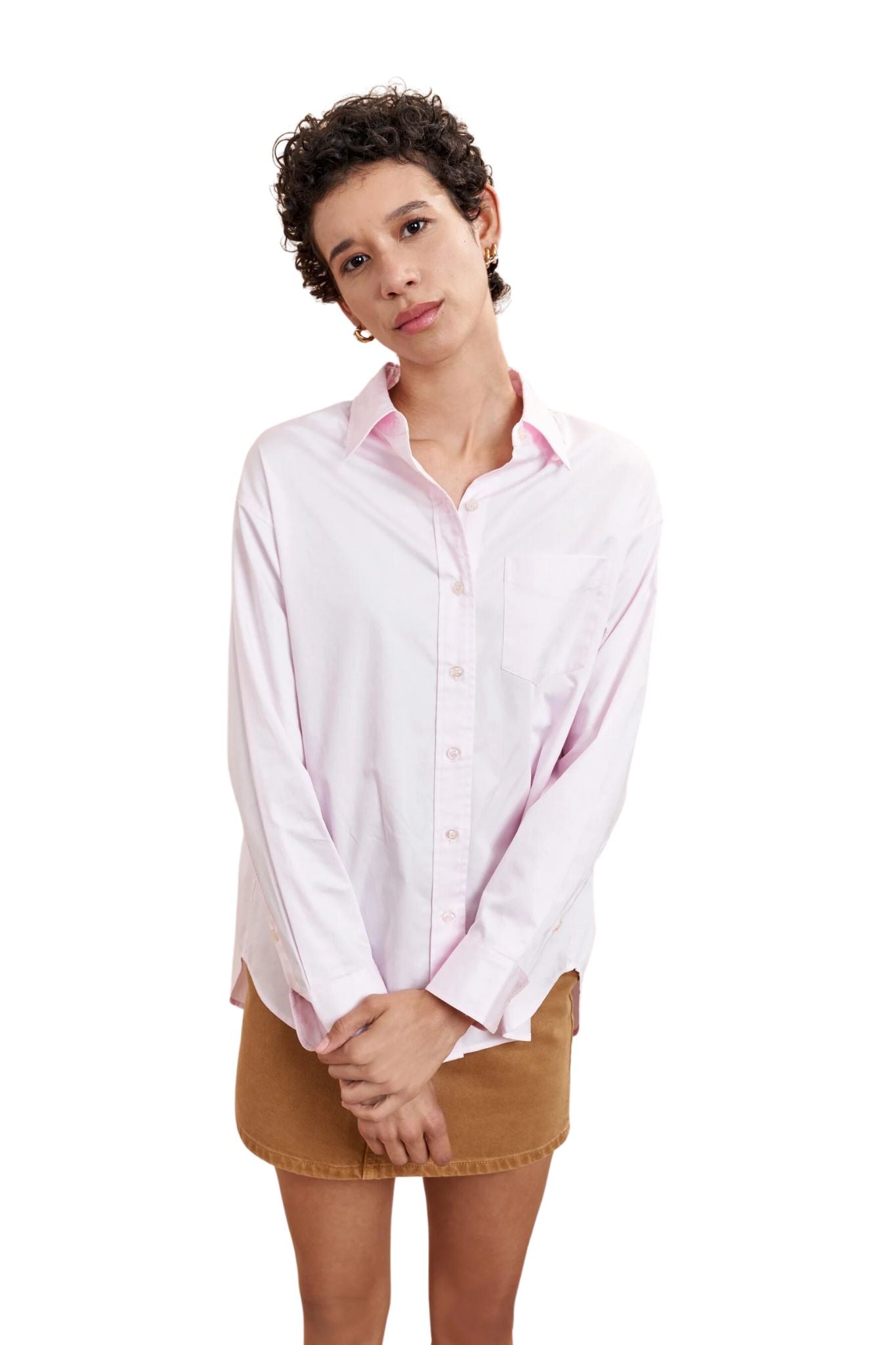 La Ligne Macaulay Shirt - Vermillion