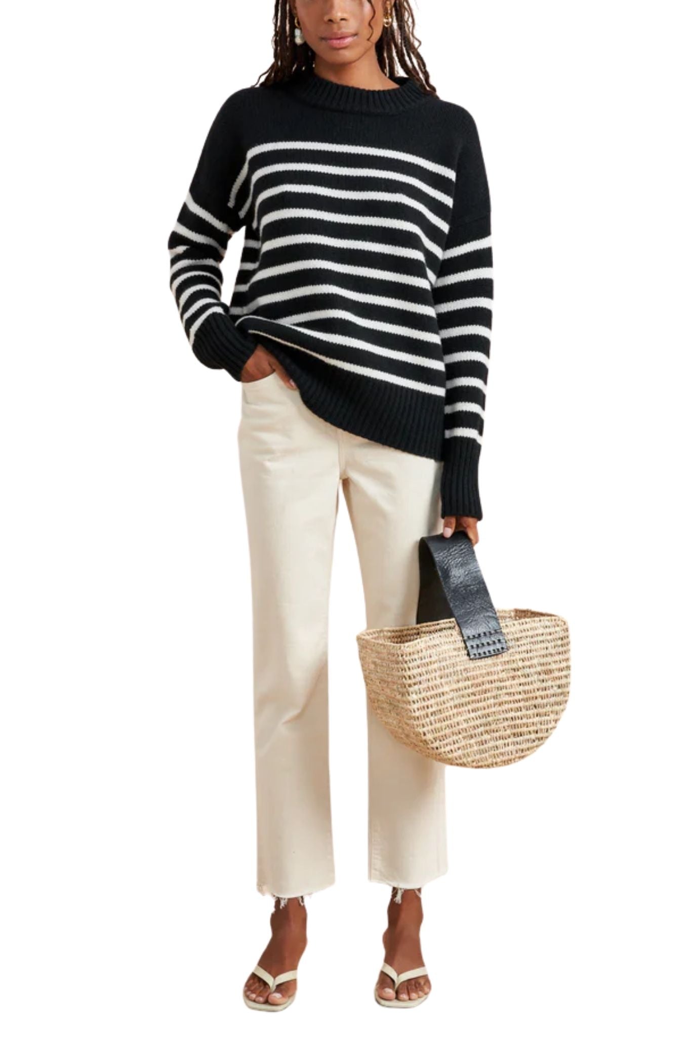 La Ligne Marin Sweater - Vermillion