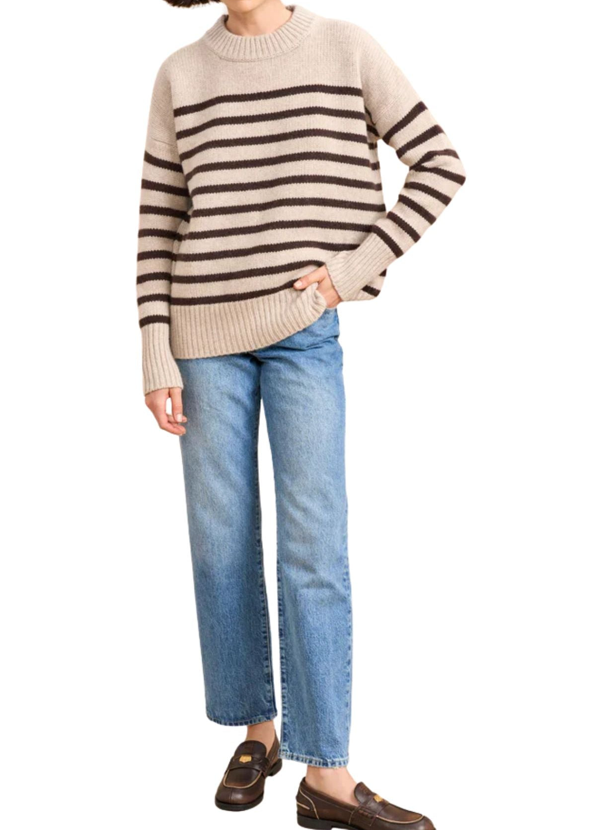 La Ligne Marin Sweater - Vermillion