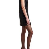 La Ligne Maxime Mini Leather Dress - Vermillion