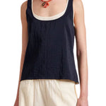 La Ligne Melodie Tank - Vermillion