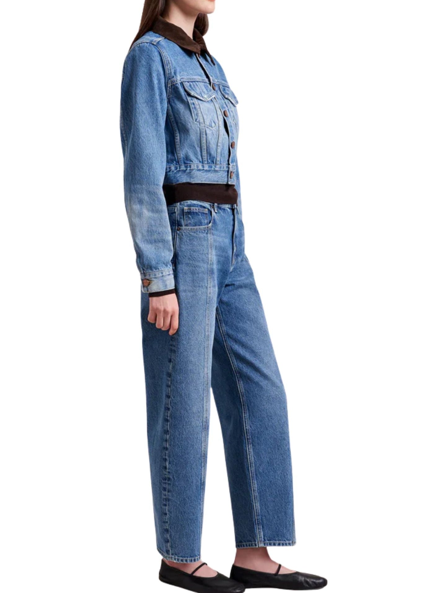 La Ligne Mer Jacket - Vermillion