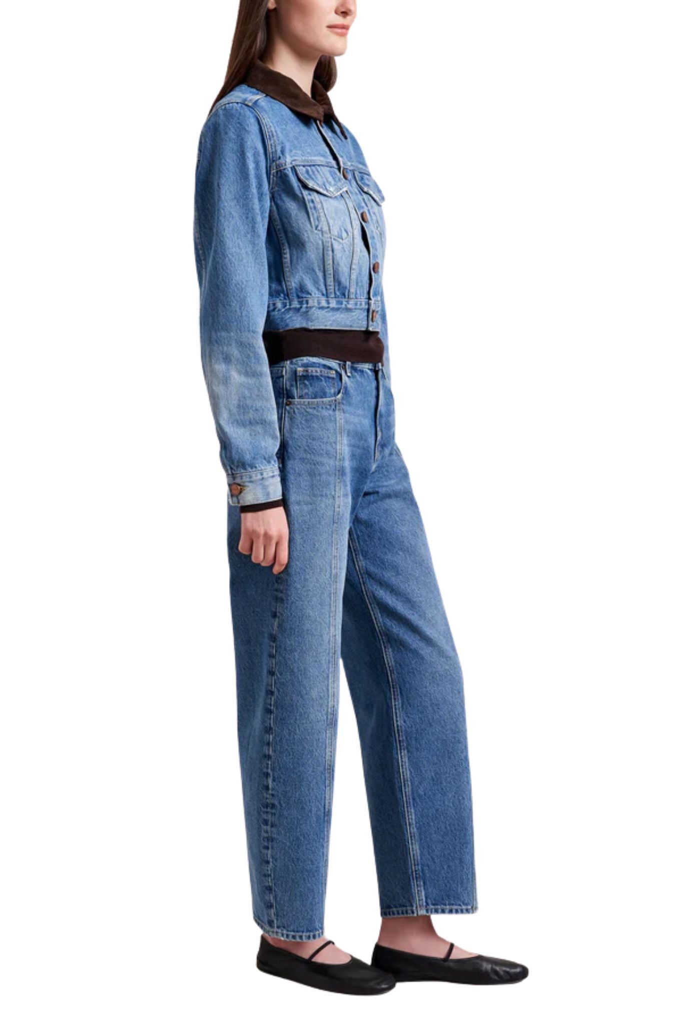 La Ligne Mer Jacket - Vermillion