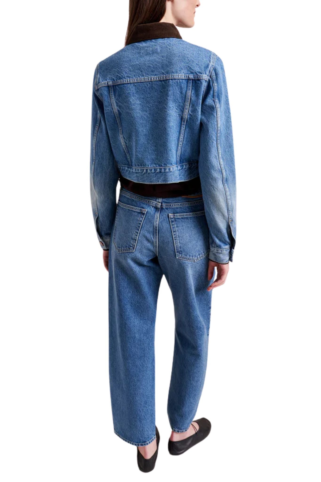 La Ligne Mer Jacket - Vermillion