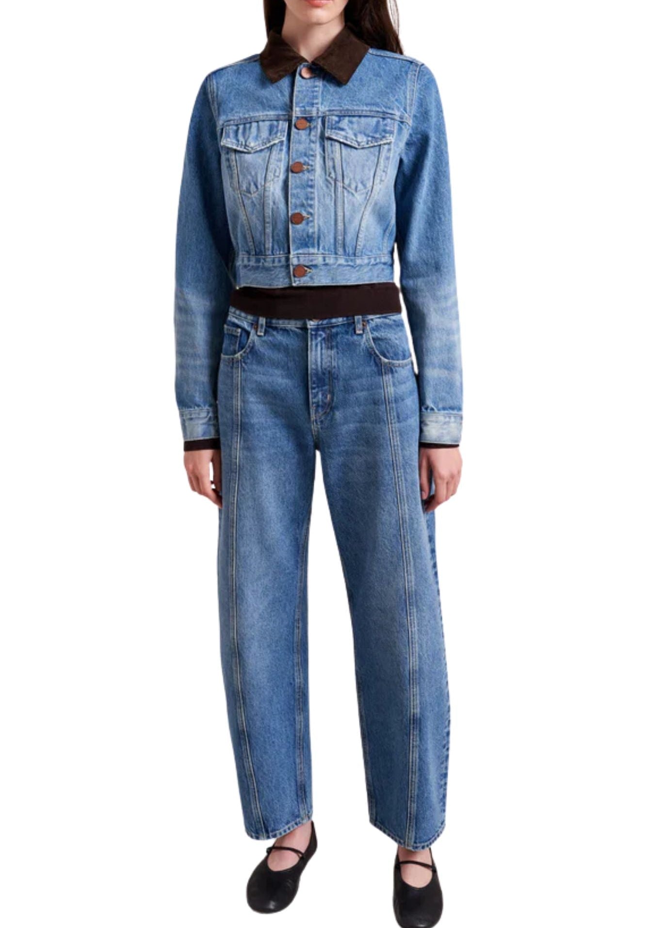 La Ligne Mer Jacket - Vermillion