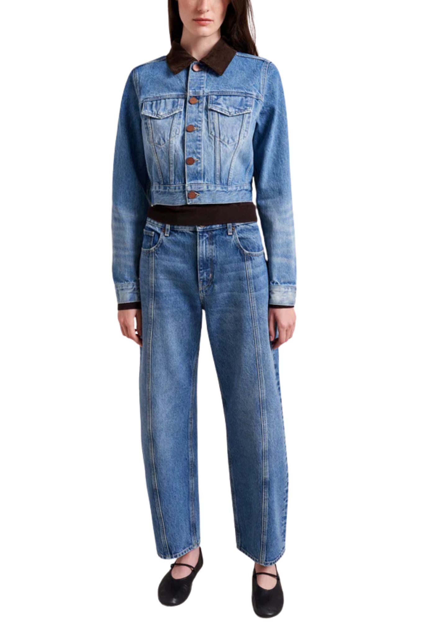 La Ligne Mer Jacket - Vermillion