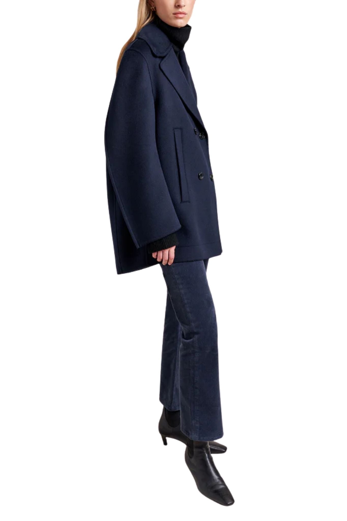 La Ligne Michael Peacoat - Vermillion