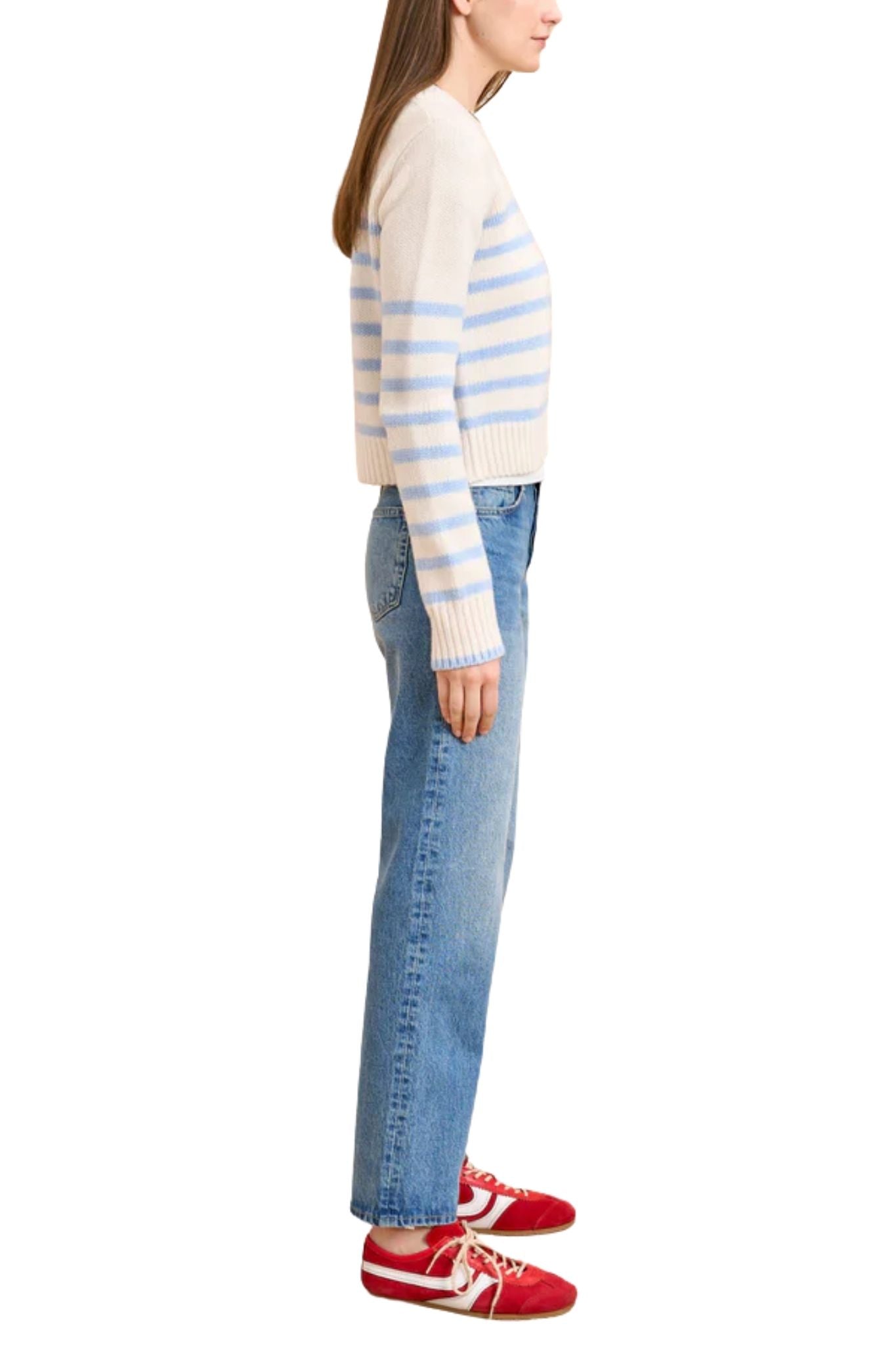 La Ligne Mini Marin Sweater - Vermillion