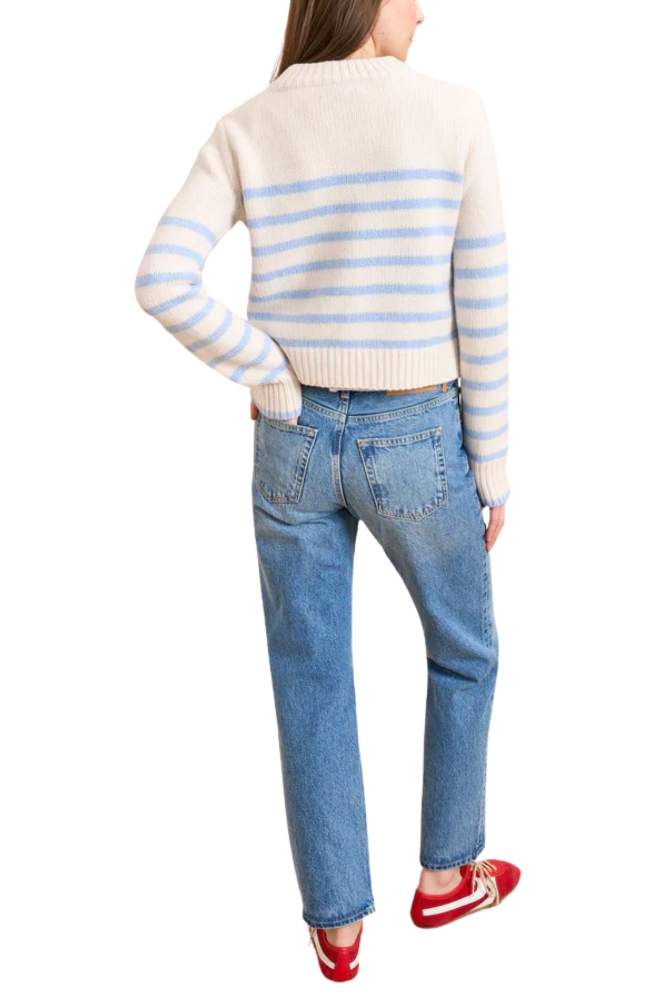 La Ligne Mini Marin Sweater - Vermillion