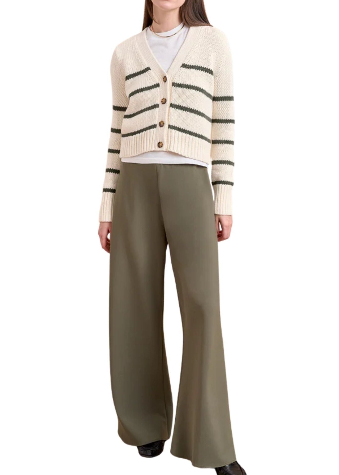 La Ligne Mini Marina Cardigan - Vermillion