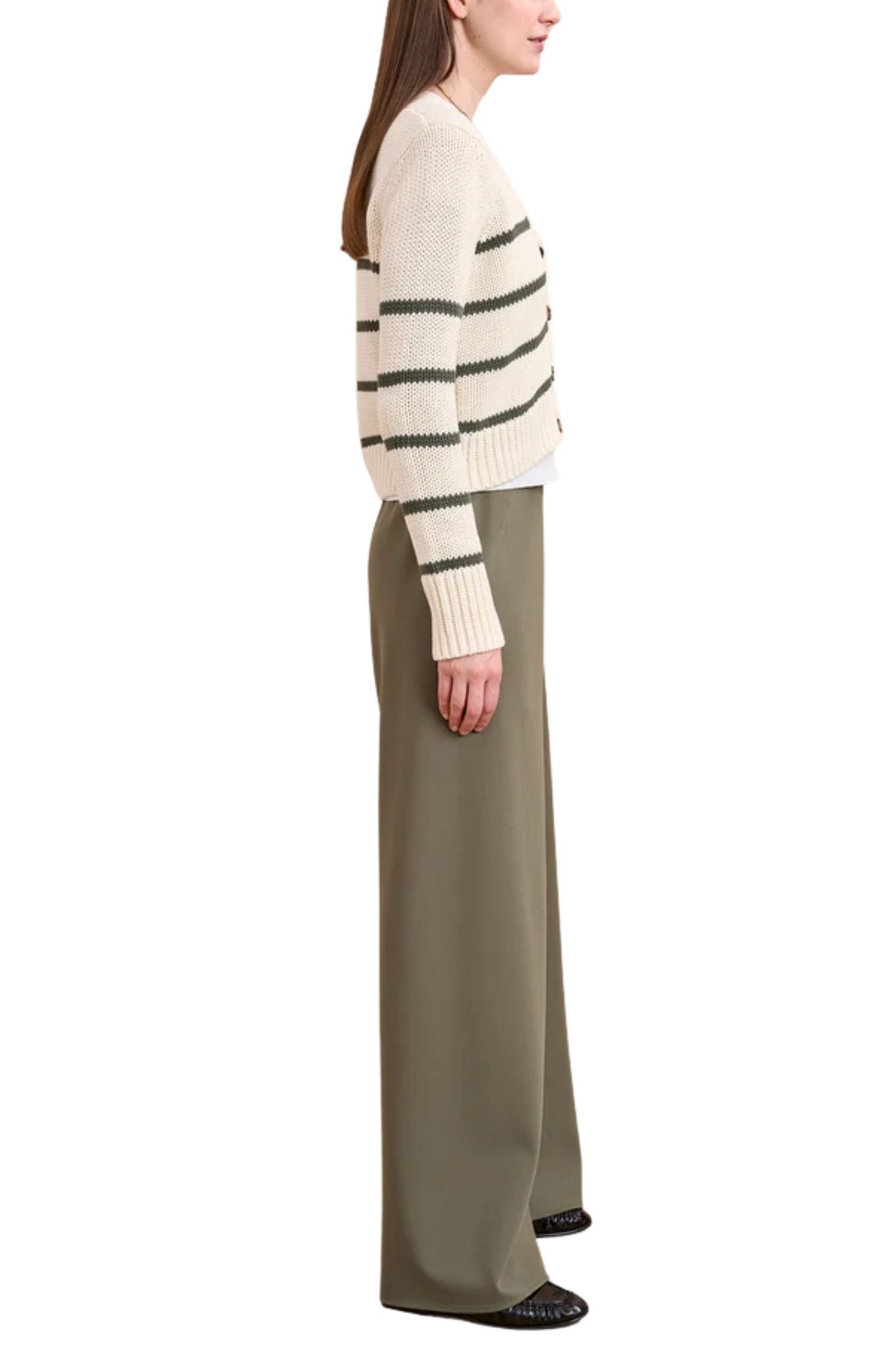 La Ligne Mini Marina Cardigan - Vermillion