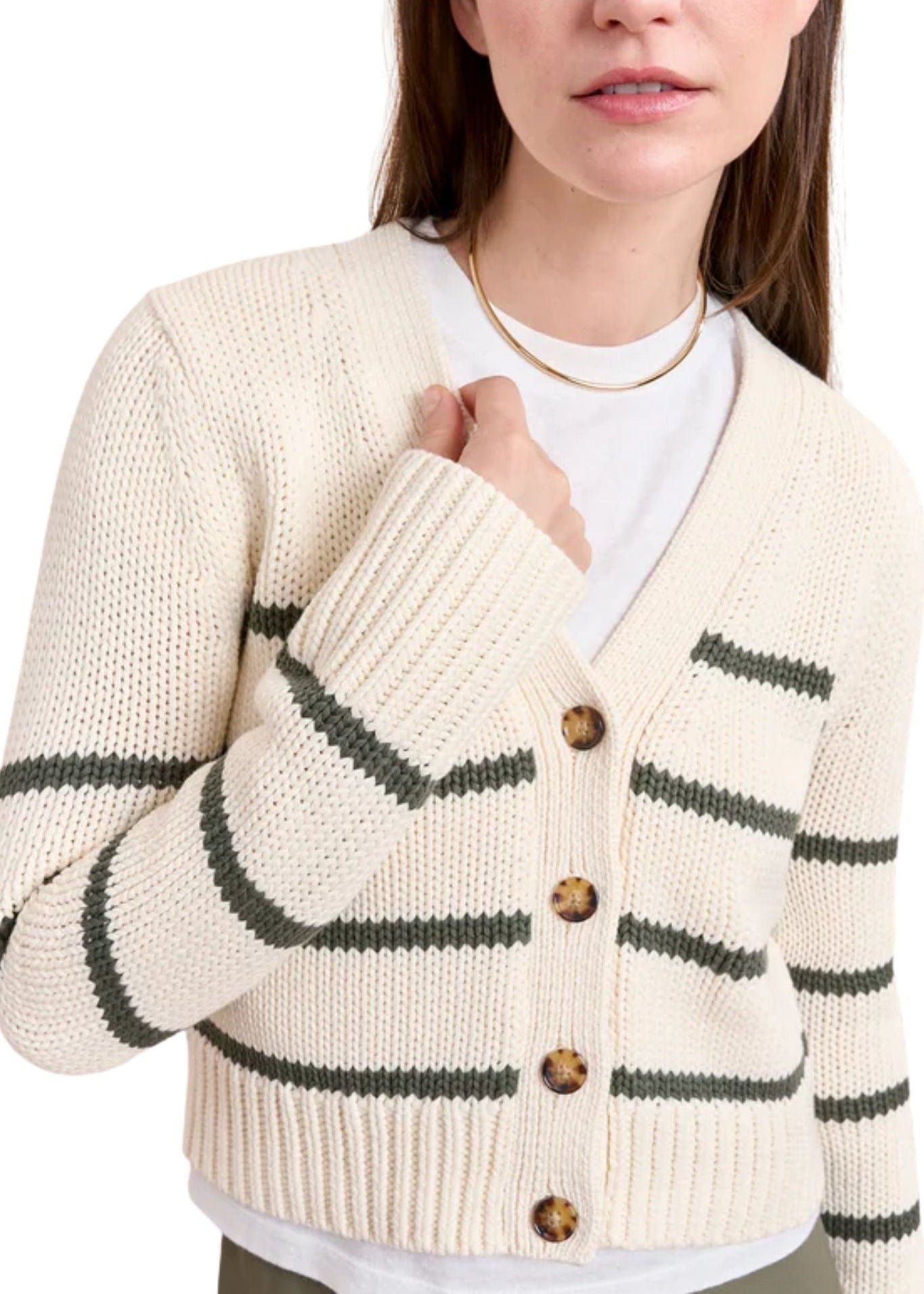 La Ligne Mini Marina Cardigan - Vermillion