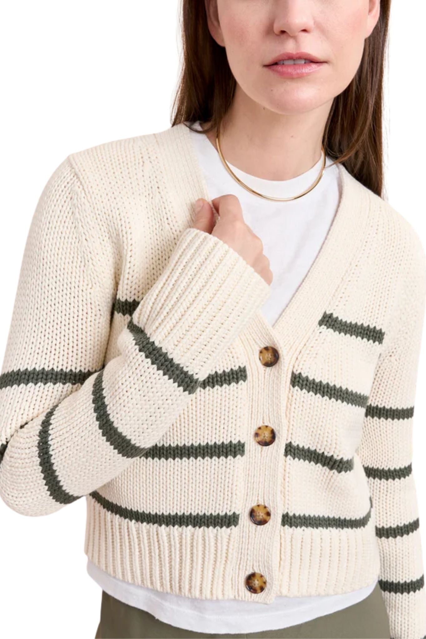 La Ligne Mini Marina Cardigan - Vermillion