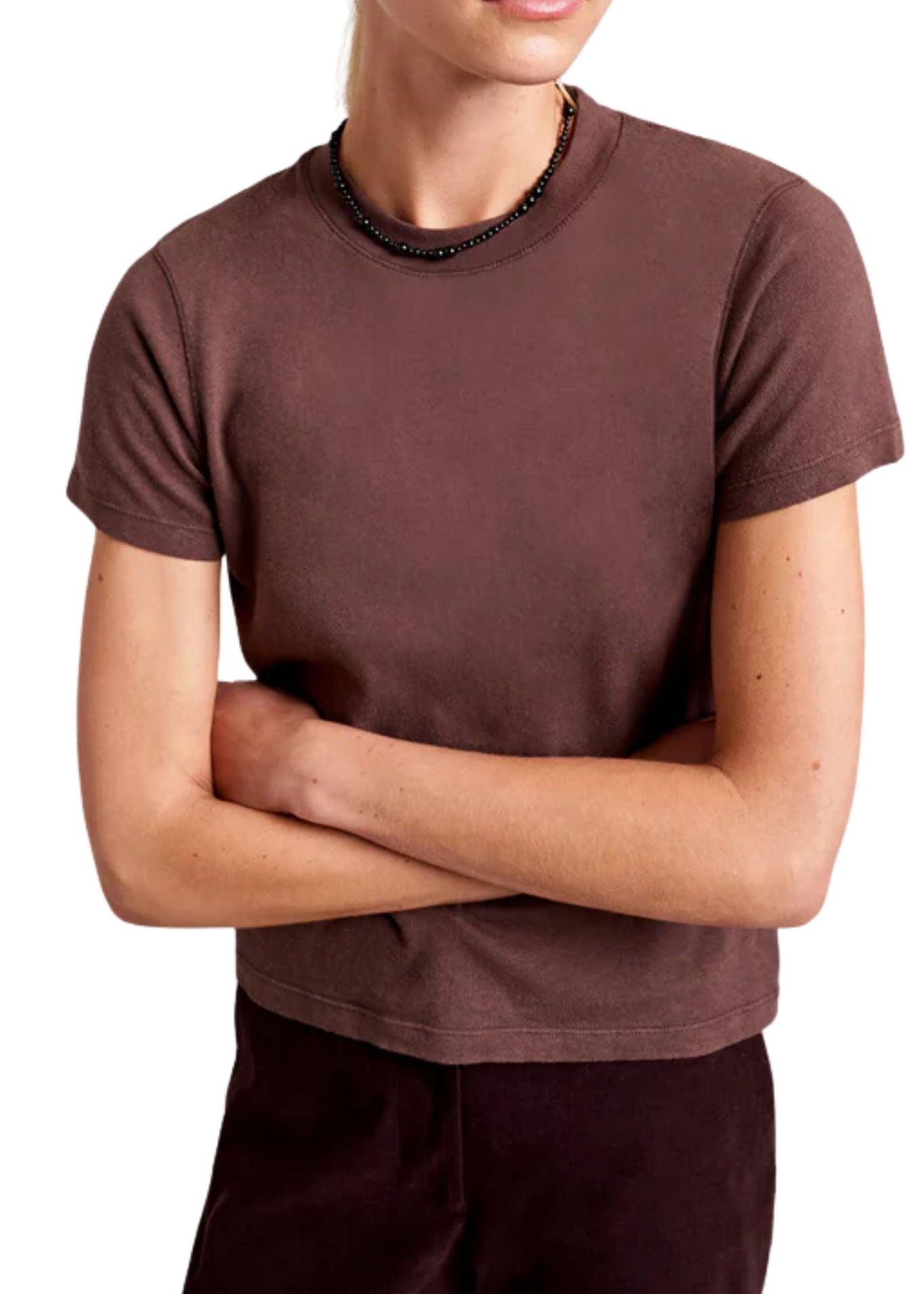 La Ligne Molly Tee - Vermillion