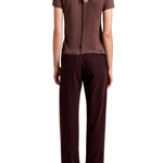 La Ligne Molly Tee - Vermillion