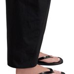 La Ligne Poplin Barrel Leg Colby - Vermillion