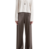 La Ligne Satin Colby Pant - Vermillion