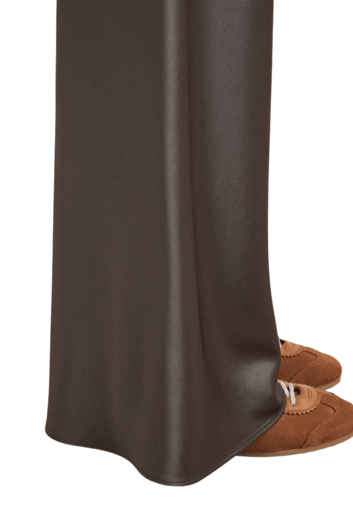 La Ligne Satin Colby Pant - Vermillion