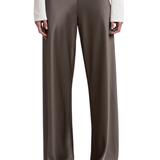 La Ligne Satin Colby Pant - Vermillion