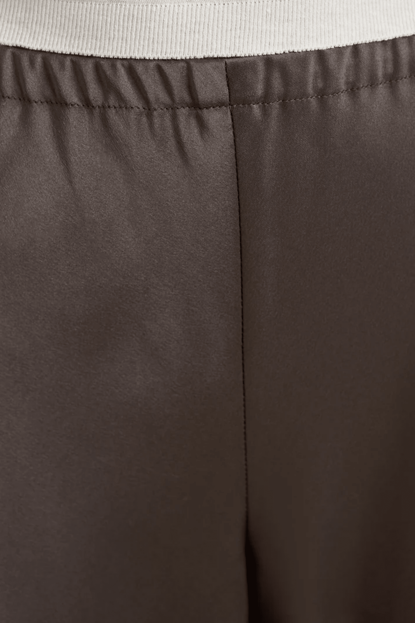 La Ligne Satin Colby Pant - Vermillion
